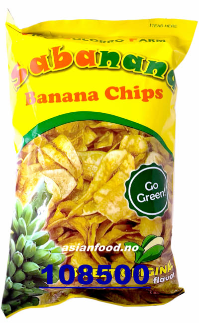 SABANANA Banana chips - sweet original 48x100g