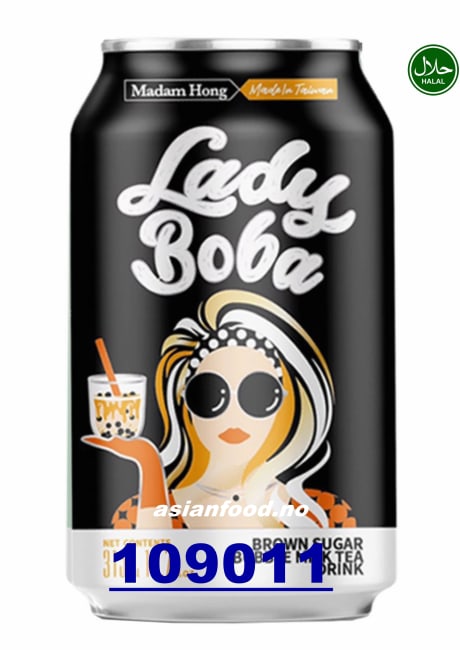 MADAM HONG Lady Boba Brown sugar bubble 24x315ml
