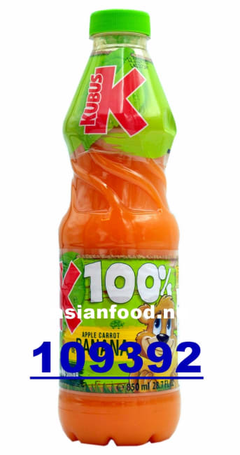 KUBUS Banana Carrot Apple juice 6x850ml