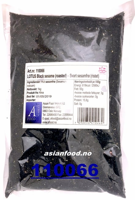 LOTUS Black sesame (roasted) 10x1kg
