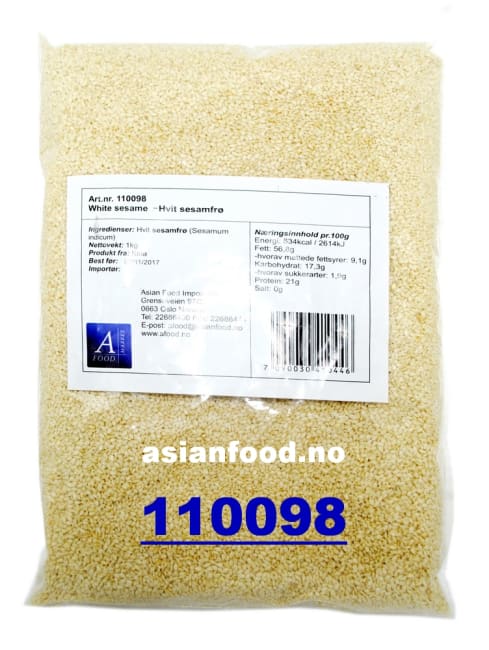 LOTUS White Sesame without shell 10x1kg
