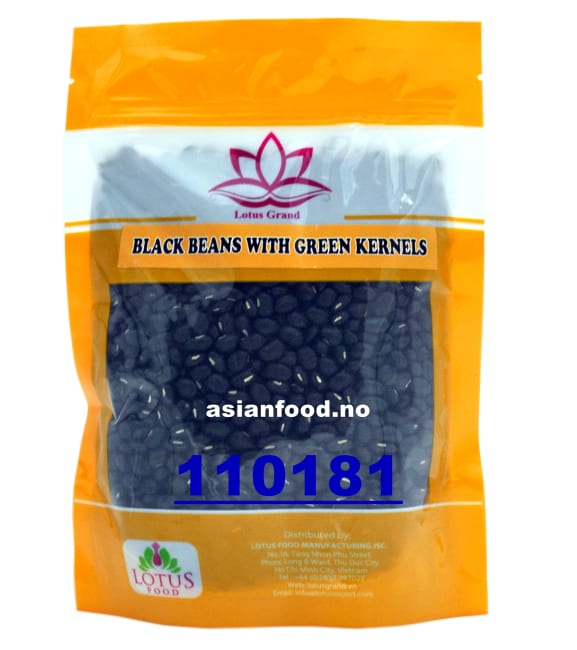 LOTUS Black beans with green kernels 24x400g