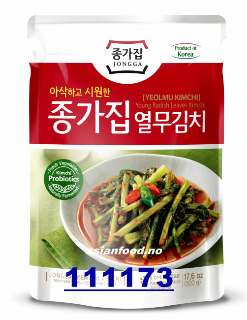 JONGGA Yeolmu Kimchi (4*C) 10x500g