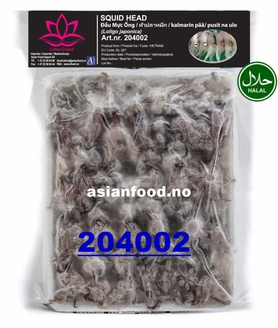 LOTUS Squid head (akkar hode) 20x500g