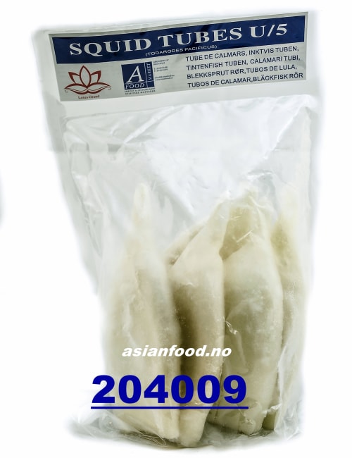 Squid tubes U5 without head 10x1kg