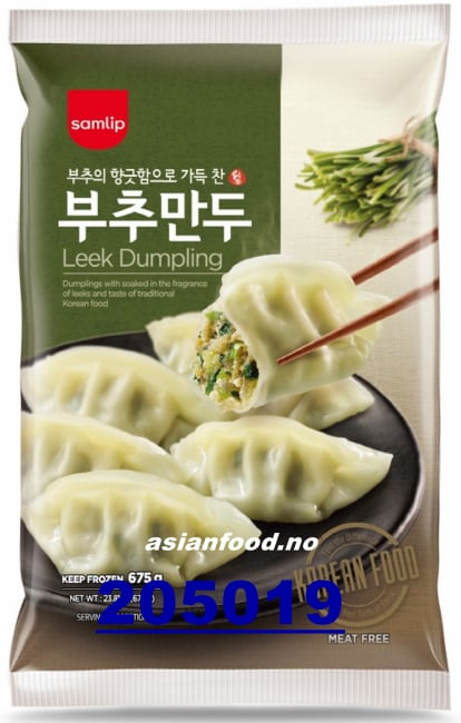 SAMLIP Leek dumpling 12x675g