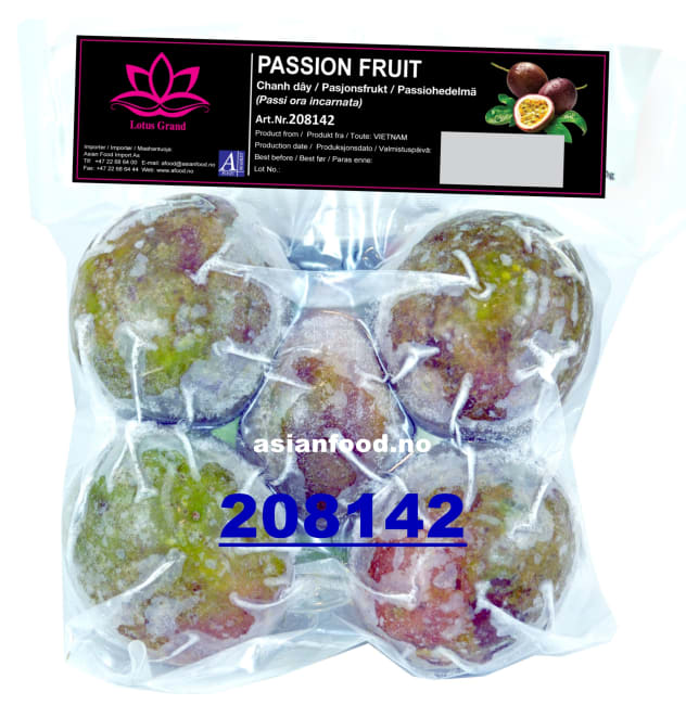 LOTUS Passion fruit whole frozen 20x500g