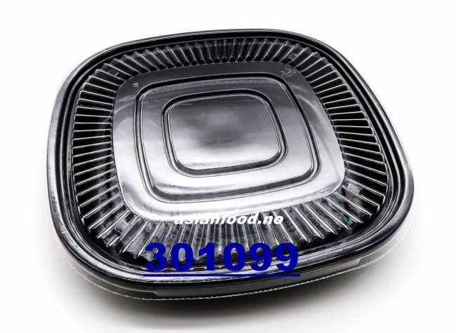 Sushi trays WL-C020 BLACK (30-40 bit) 200pcs