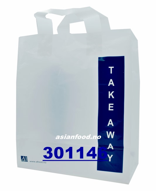 Plastic bags for take away 500pcs