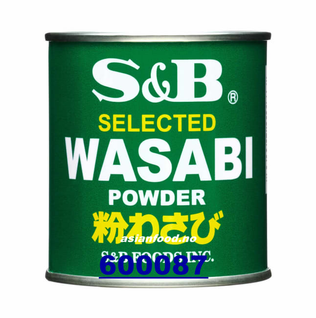 S&B Wasabi powder 10x30g (LØS 10pk/krt)