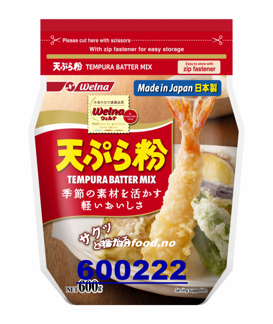 NISSIN FOODS Welna Tempura batter mix 15x600g