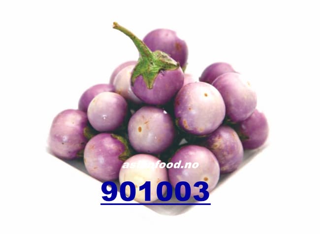 Eggplant round purple 200g