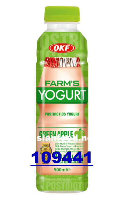 NYHET - OKF Farm's Yogurt green apple 20x500ml