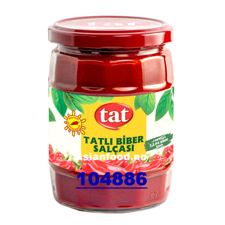 TAT Extra quality red pepper paste sweet 12x550g
