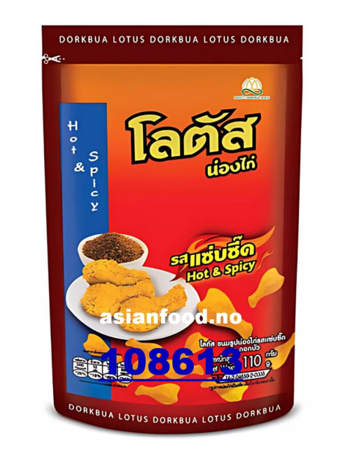 NYHET- DORKBUA Drumstick hot & spicy flavour 36x110g