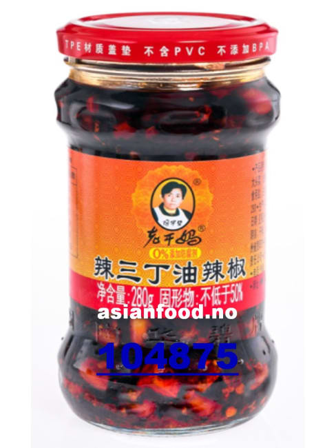 LAO GAN MA Kohlrabi-Peanuts- Tofu in chilli oil 24x280g