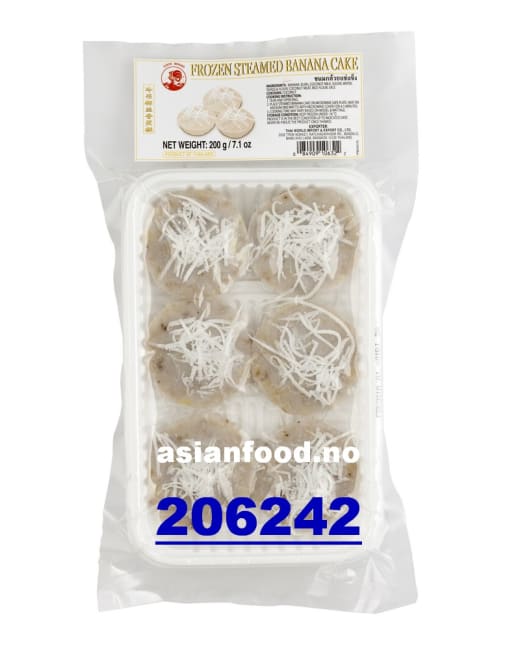 COCK Frozen steamed banana cake 30x200g