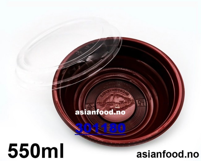 NYHET - Bowls PP +  LID 550ml - 300pcs