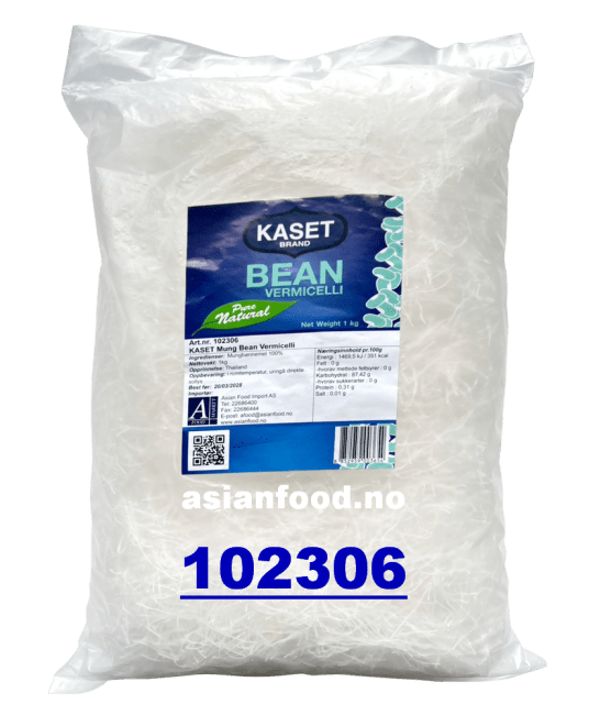KASET Mung bean vermicellli straight cut (5cm) 10x1kg