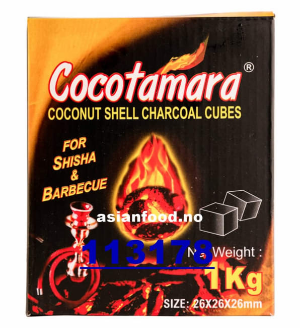 COCOTAMARA Coconut Shell Charcoal 15x1kg