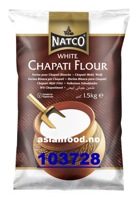 NATCO Chapati Flour White 6x1.5kg