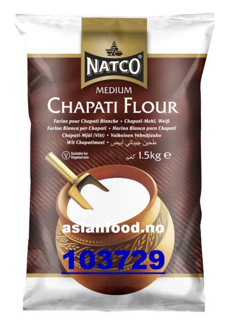 NATCO Chapati Flour Medium 6x1.5kg