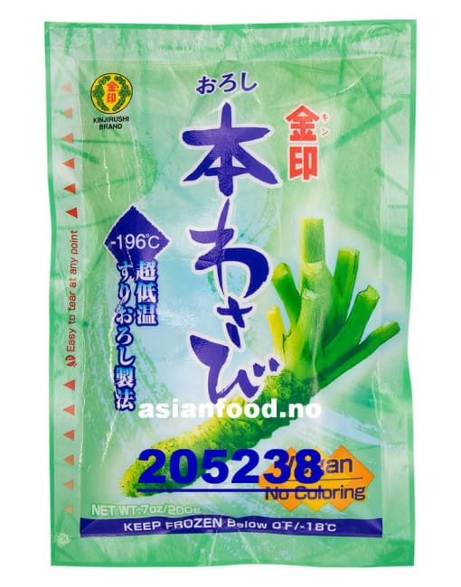 NYHET - KINJIRUSHI Oroshi hon wasabi 30x200g