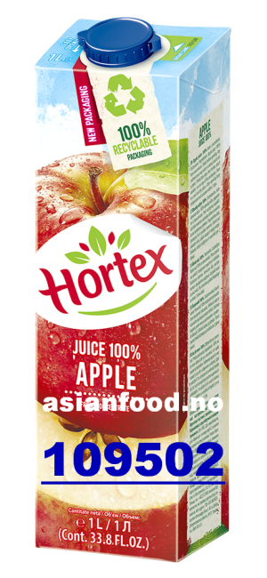 KOMMENDE - HORTEX Apple Juice 12x1L