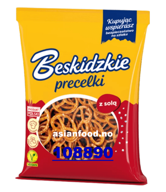 NYHET - BESKIDZKIE Precelki z sola 18x140g