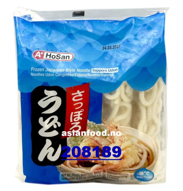 A+ Japanese style noodle sapporo udon 6x(5x250g)