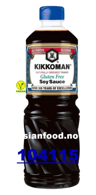 KIKKOMAN Tamari gluten free soy sauce 6x1L