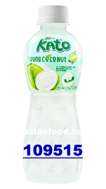 KOMMENDE - KATO Fruit juice nata de coco - Coconut 24x320ml