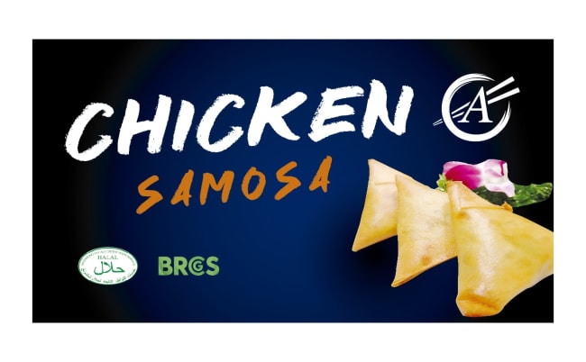 A Chicken curry samosa 20x480g