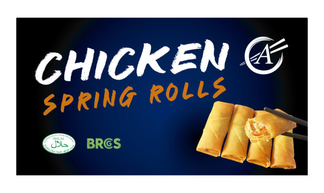 A Chicken spring rolls 20x420g
