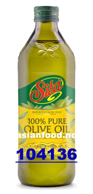 NYHET - SITA' Pure olive oil 12x1L