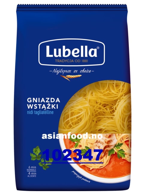 LUBELLA Pasta nest ribbons 8x400g
