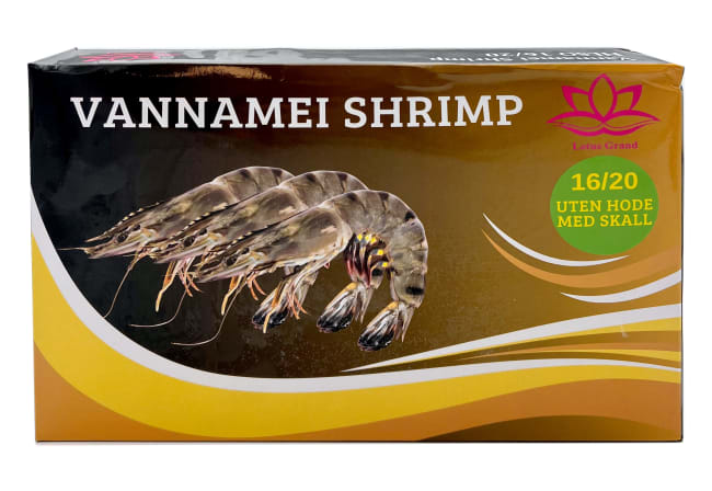 VANNAMEI HLSO Block shrimp 16/20 - 6x1.8kg