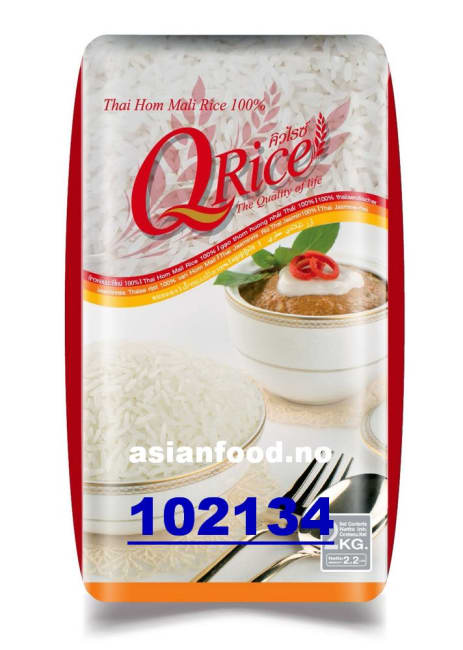 Q-RICE Thai hom mali rice 6x2kg