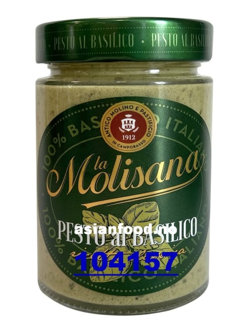 NYHET - LA MOLISANA Basil pesto 6x190g