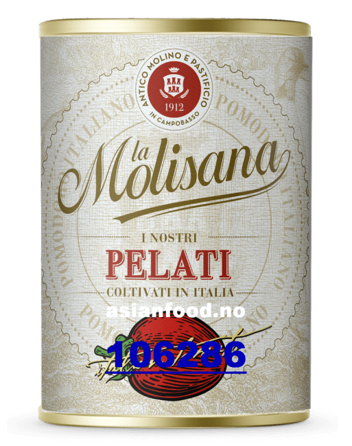 NYHET - LA MOLISANA Whole peeled tomatoes  juice 12x400g