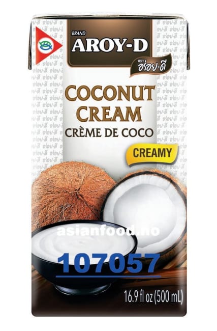 NYHET - AROY-D Coconut cream UHT 24x500ml