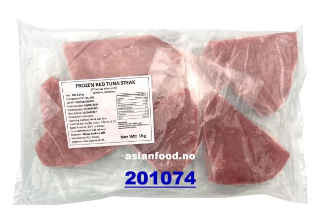 Red tuna steak 200g - 10x1kg