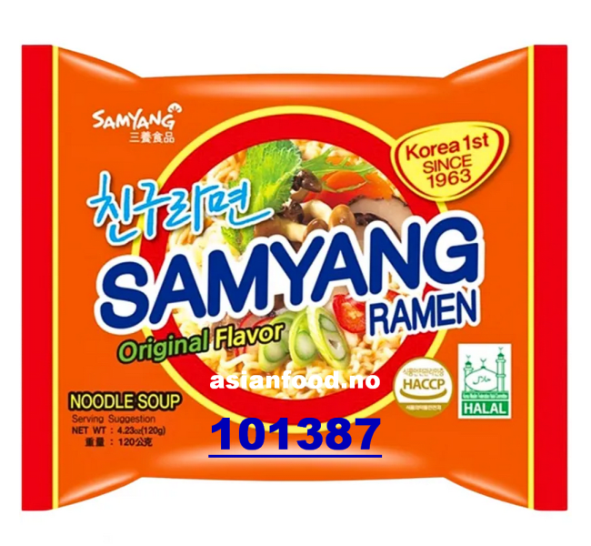 KOMMENDE - SAMYANG Buldak ramen original 20x120g