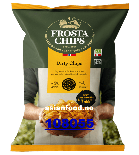 NYHET - FROSTA CHIPS Dirty chips 20x150g