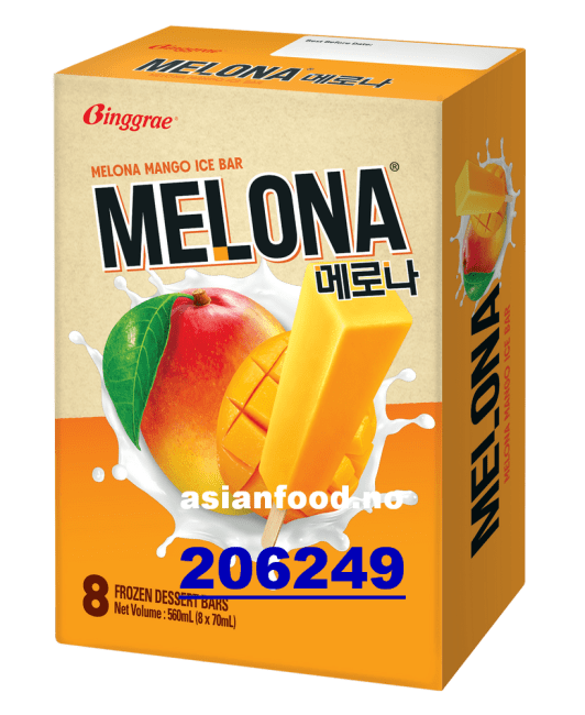 MELONA Ice bar Mango 8x(8x71g)
