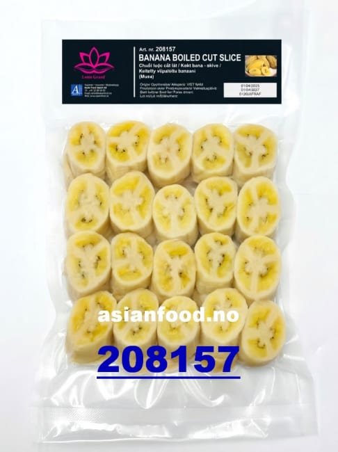 LOTUS Boiled banana slice frozen 20x500g