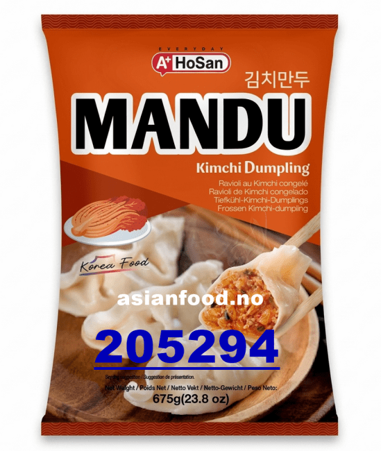 KOMMENDE - A+ Mandu kimchi dumplings 12x675g
