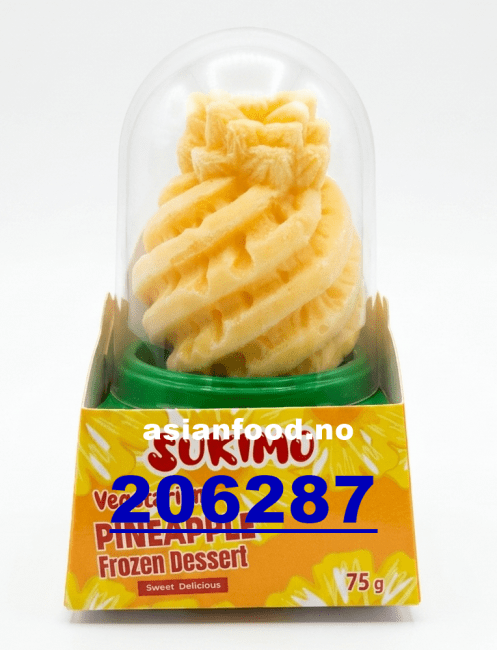 NYHET - SUKIMO Pine apple sorbet 12x75g