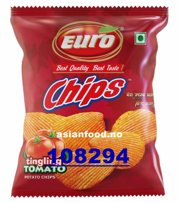KOMMENDE - EURO Potato chips tingling tomato 30x160g