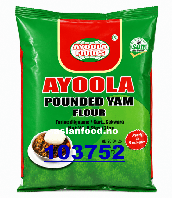 KOMMENDE - AYOOLA Poundo yam 20x900g